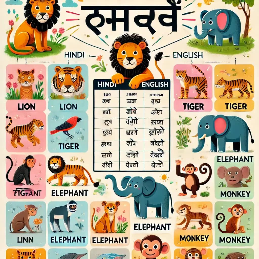 animals-name-in-hindi-and-english